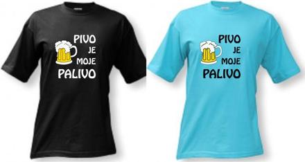 Tričko - pivo je moje palivo, l - xxxl