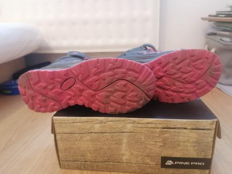 Krásne zimné topánky pre dievčatá alpine pro, alpine pro,35