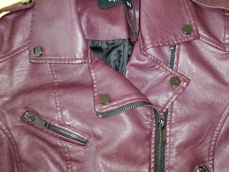 Bundička v koženom vzhľade, reserved,s