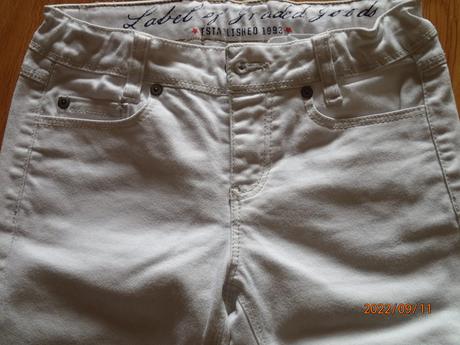 Biele a ružové 3/4 rifle hm, h&m,134