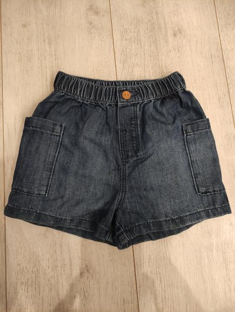 Riflové kraťasy, h&m,92