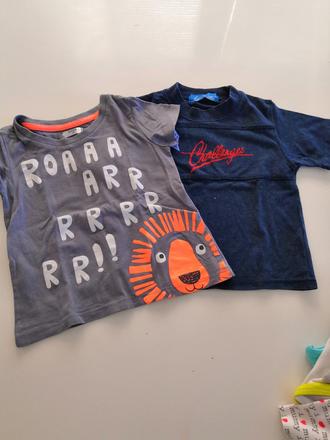 Tričká 2 ks, pepco,86