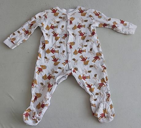 Bavlnený overal/pyžamko s nožičkami 86, pepco,86