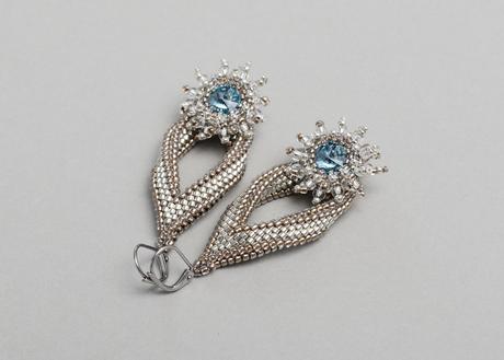 Handmade náušnice nefertiti, na objednávku, 