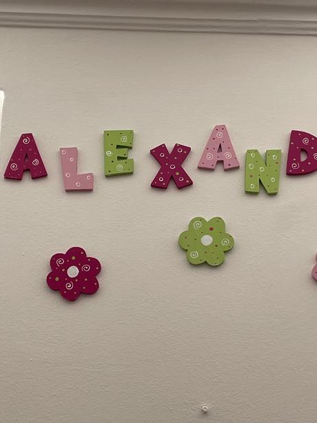 Drevenne pismenka alexandra,