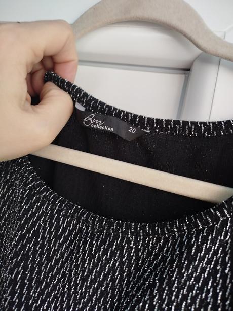 Elegantné trblietavé tričko- blúzka, xl