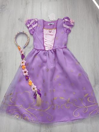 Kostým rapunzel na vlásku,