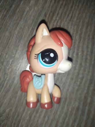 Lps littlest pet shop konik,