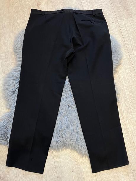 Pánske elegantné nohavice čierne, xl
