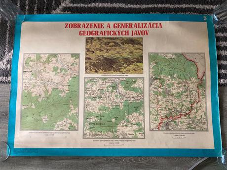 Zobrazenie a generalizácia geograf. javov (1983), 