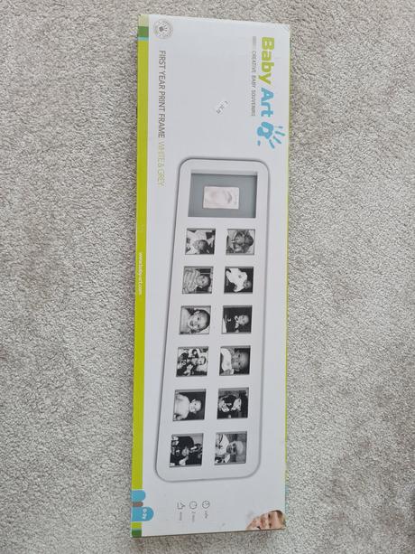 Fotorámik+sada pre odtlačok my first year, 