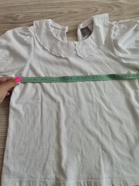 Dievčenske tričko s golierikom, pepco,122