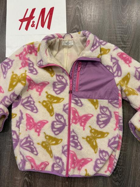 H&m dievčenska tepla mikina č.170, h&m,170