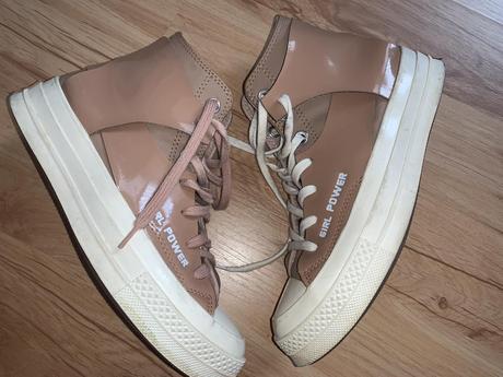 Kožené vodeodolne kotníkové converse 37.5, converse,37