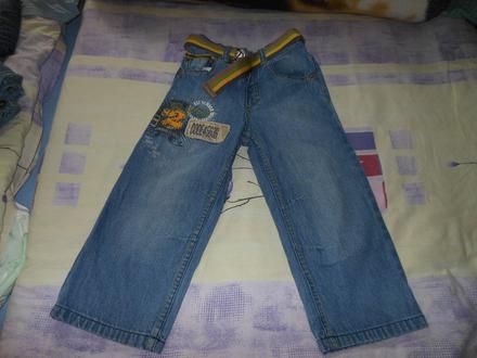 Vyšívané rifle next 104 s opaskom, next,104