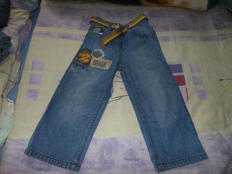 Vyšívané rifle next 104 s opaskom, next,104