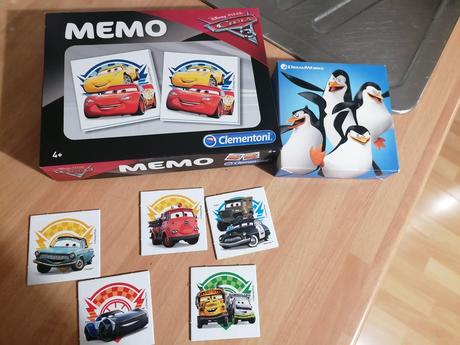 Pexeso mcqueen +darček puzzle, 