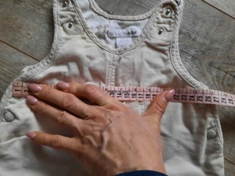 Roztomilé menčesterové nohavice, h&m,56