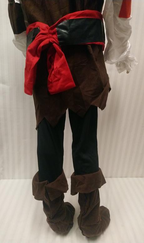 5 dielny kostým pirát, 9 -11 r, 140-152 cm,