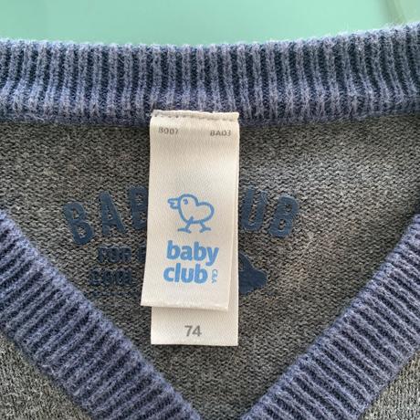 C&a baby club chlapčenský svetrik 74, c&a,74