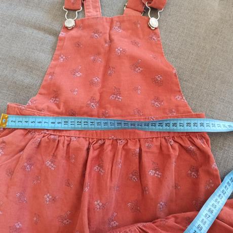 Menčestrové šaty, h&m,122