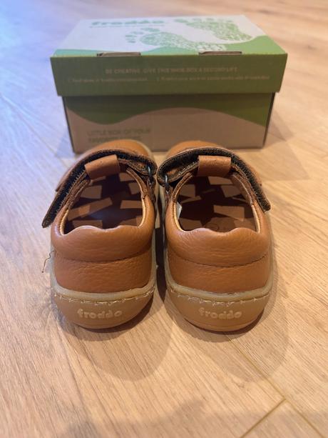 Froddo barefoot kožené sandále - cognac, froddo,23