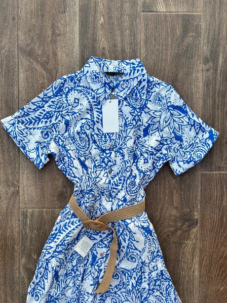 Zara madeirové saty, zara,xs