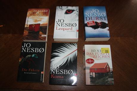 7x jo nesbo v nemcine, 