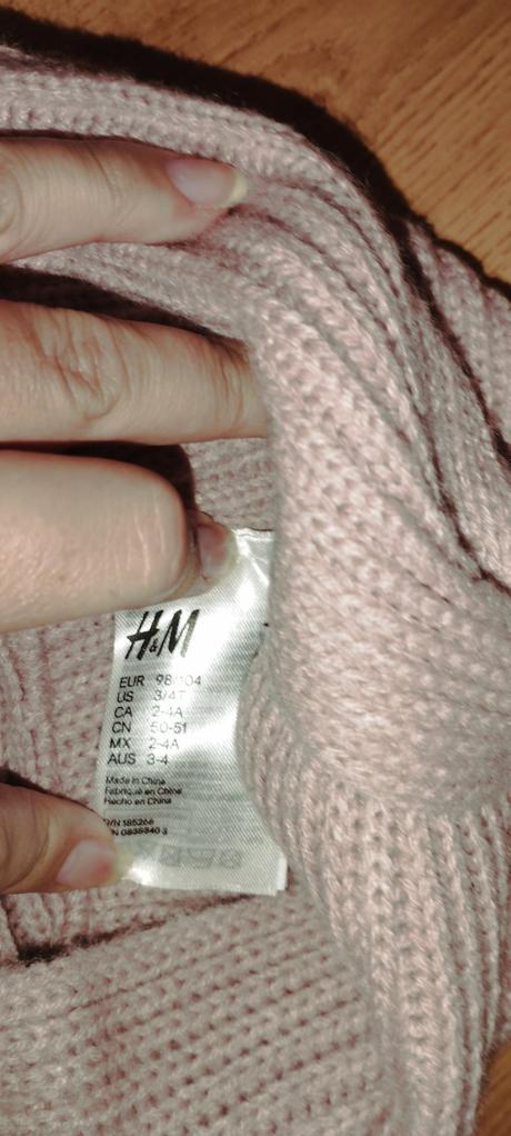 Prechodný turban, h&m,104