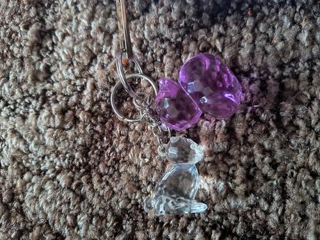 Fialový malý ruksacik, 