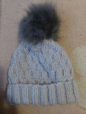 Pletená ciapka natahovacia veľ.86/92/98/104, 92