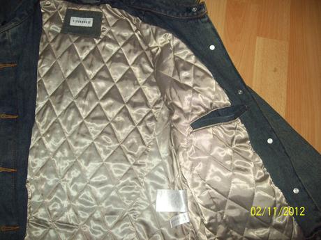 Riflová bunda vyteplená, clockhouse,40