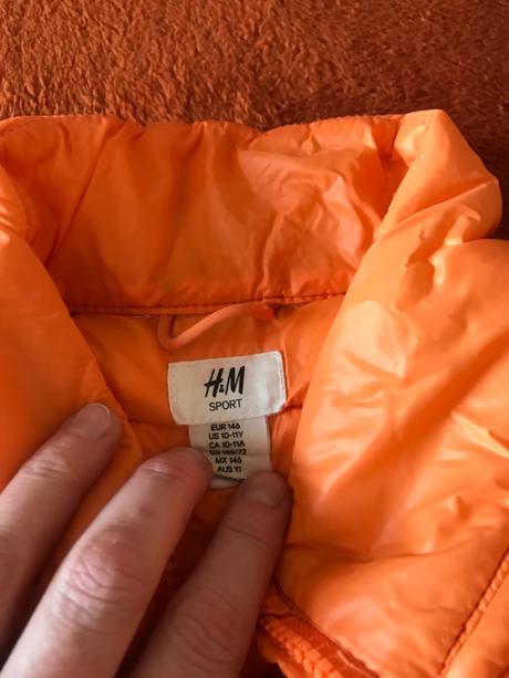 Detská bunda, h&m,146
