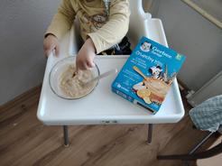 GERBER Junior nemliečna kaša ovocná s chrumkavými kúskami