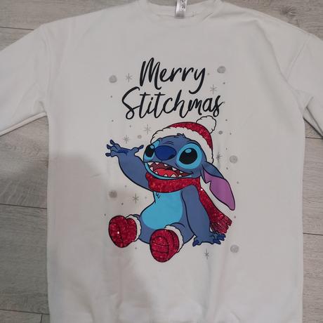 Vianočná mikina stitch, c&a,170