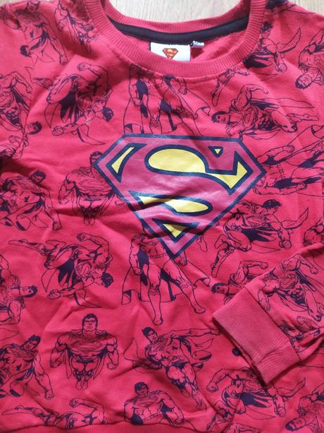 2x mikina suoperman, 134