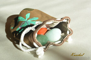 Darček na vianoce, maľované mešteky,