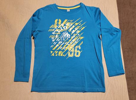 2x tričko dlhý rukáv velk. 128/134, bonprix,128