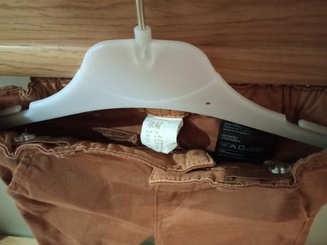 H&m chino nohavice, h&m košeľa 6-9m, 74cm, h&m,74