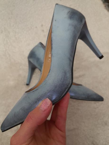 Dámske kožené lodičky 7164 b, 36