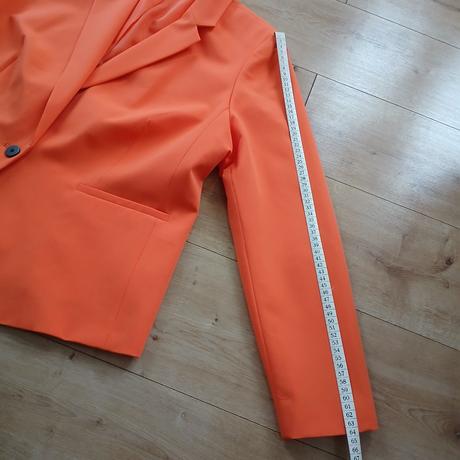 Koralovo-oranžové dámske sako, c&a,48