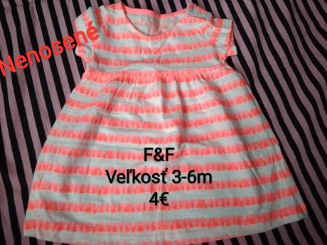 Šaty, f&f,68