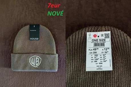Zimné čiapky, súprava šál + čiapka, h&m