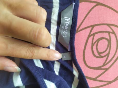 C301 tehotenske tricko ale d sa nosit aj normalne, new look,xl