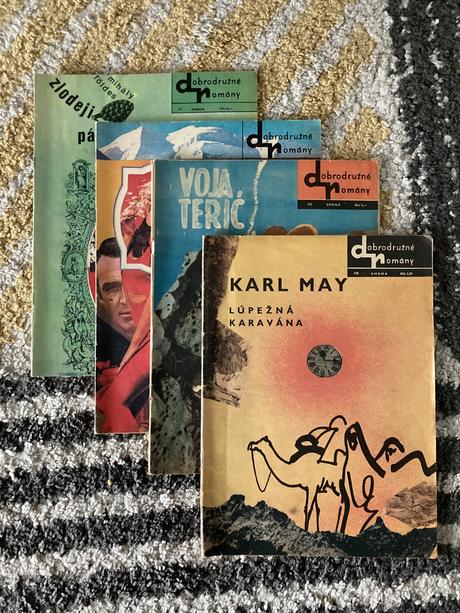 Dobrodružné romány 70te roky, 
