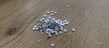 Ozdobné kamienky našívacie - crystal - 3 mm - skl, 