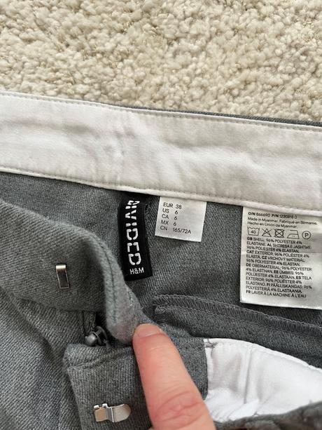 Široké nohavice, h&m,m