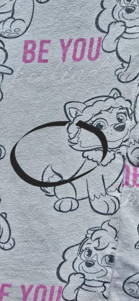 Tričko paw patrol, tesco,104