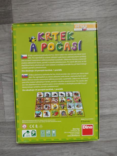 Hra krtko a počasie,