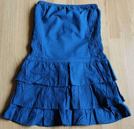 Tmavomodré letné šaty, terranova,xs